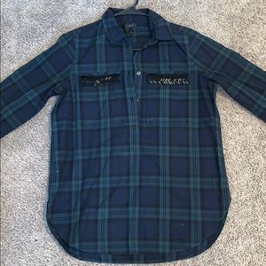 Plaid J.Crew long sleeve